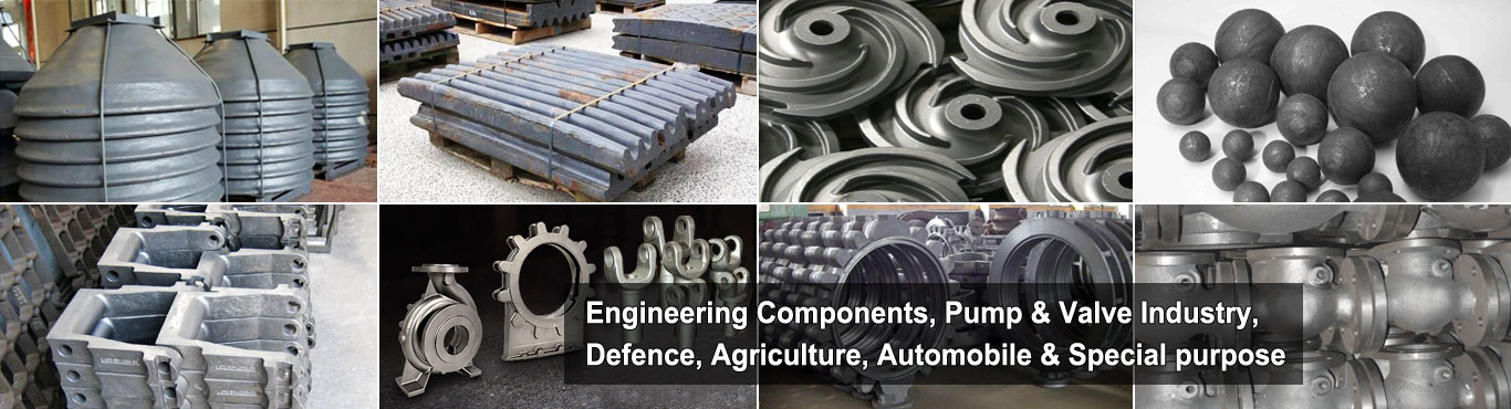 alloy steel castings components manganese steel casting products heavy castings items manufacturers exporters suppliers in india punjab gobindgarh